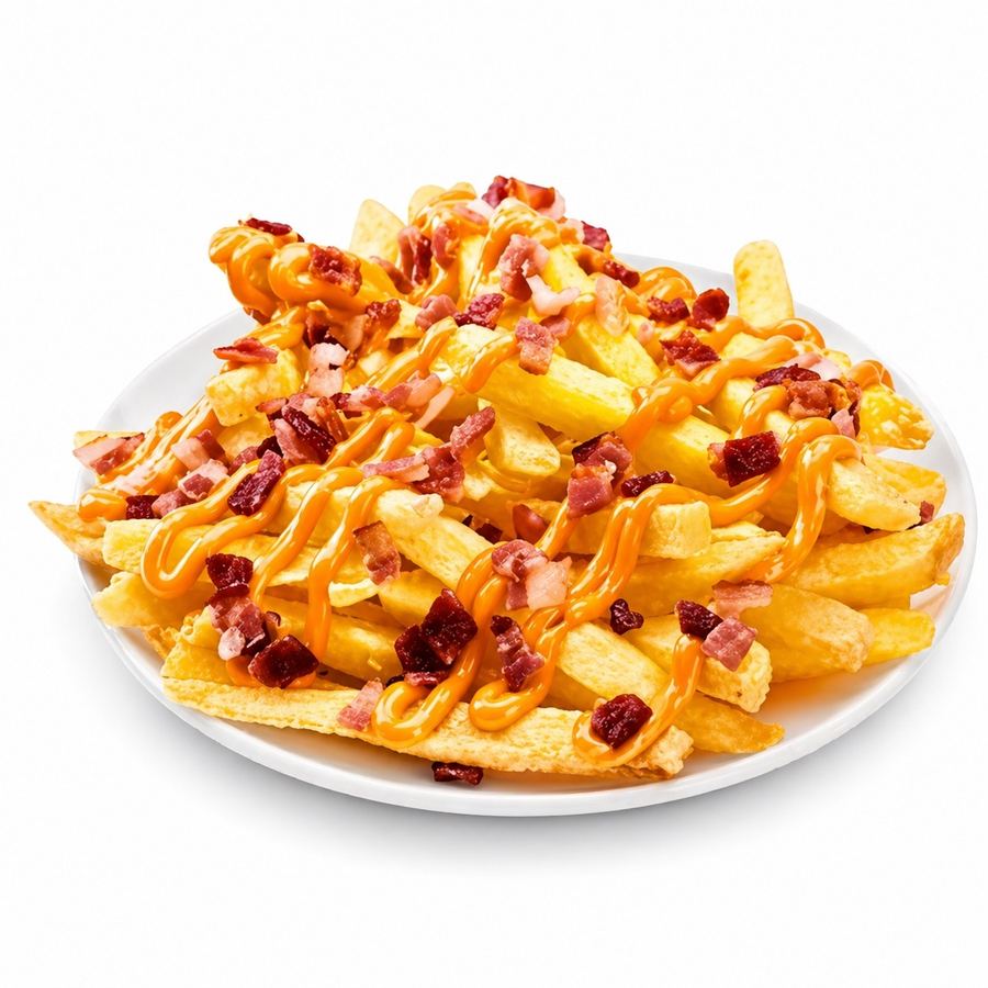 Batata Cheddar e Bacon