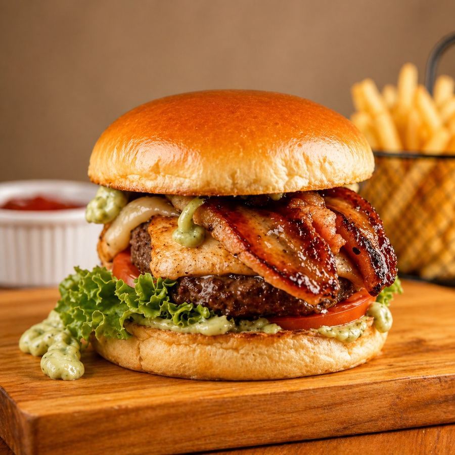 Hamburguer Artesanal OXENTE GORGONZOLA PREMIUM