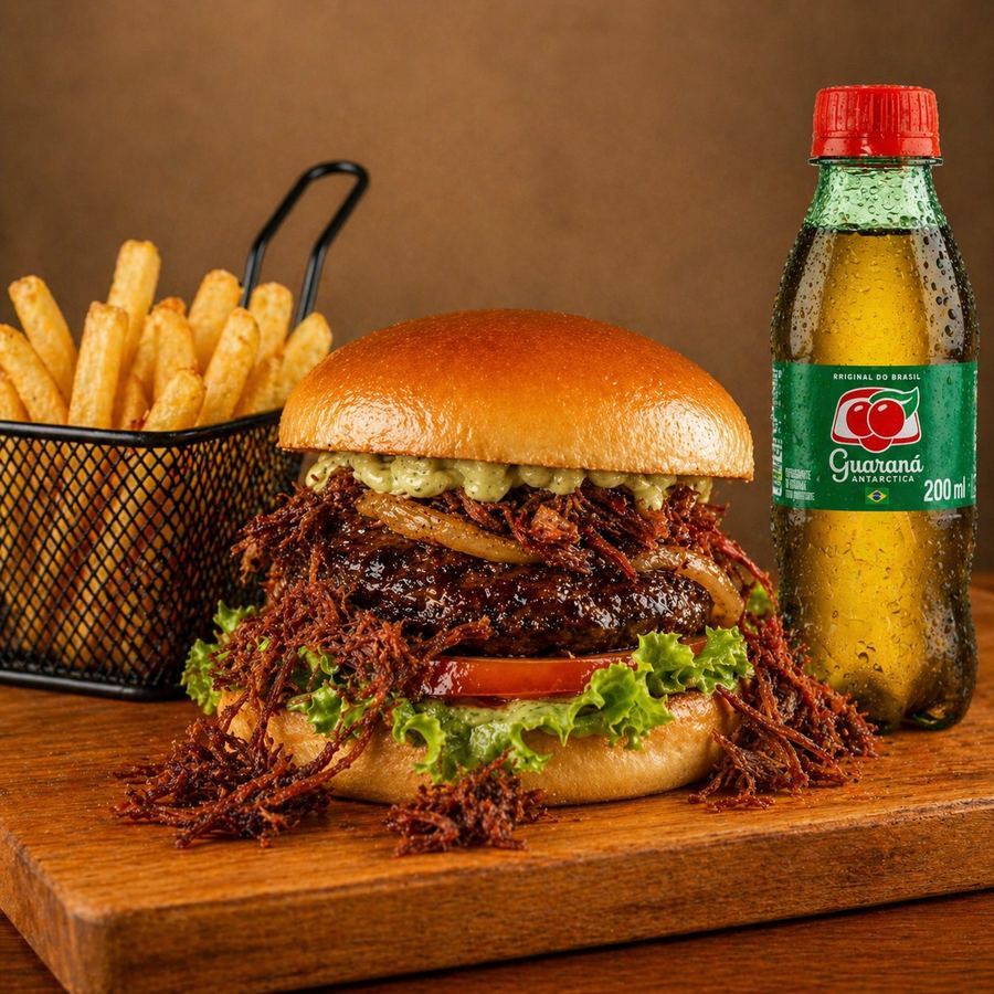 Combo Hamburguer Artesanal Nordestino Rei do Baião