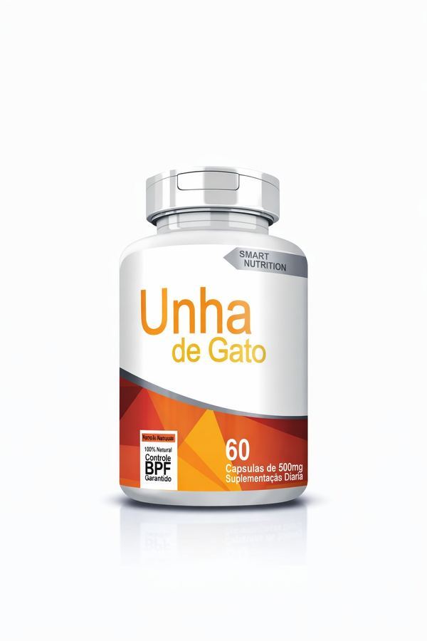 Unha de Gato Smart Nutrition – 60 Cápsulas de 500mg