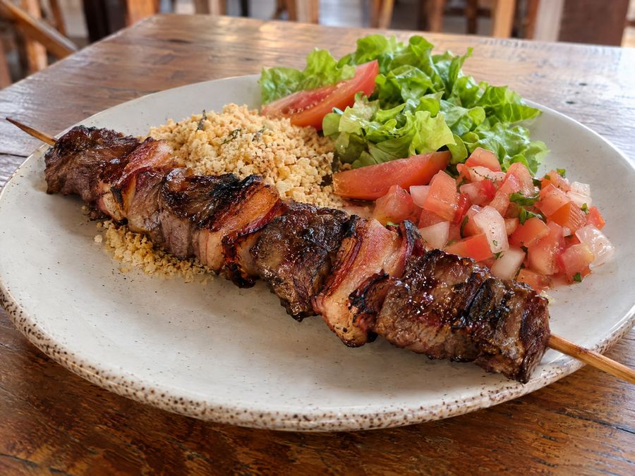 Bacon com carne